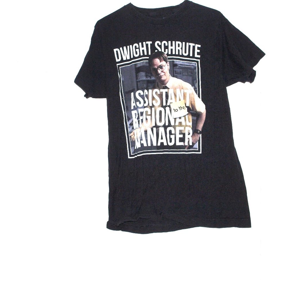 The Office Unisex Black T-Shirt Size Medium